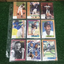 Vintage Baseball Card Lot (9 Card Check Description)