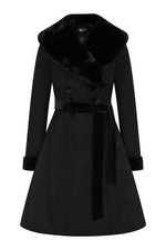 Hell Bunny Simone Coat Black
