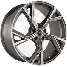ALUFELGE AVUS AF20 FUR AUDI S4 8.5X19 5X112 MATT ANTHR. POLIS. 50F