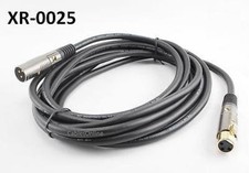 25ft Premium XLR Male to Female Microphone Audio Extension Cable, XR-0025