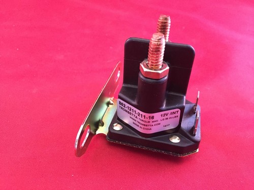 Rel&egrave; Solenoide Avviamento Cyleto - Ricambio Per Cub Cadet, John Deere E MTD, 12 Volt