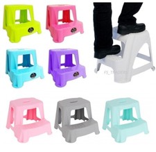 KIDS CHILDREN STEP STOOL TOILET POTTY TRAINING KITCHEN BATHROOM GARAGE ANTI SLIP