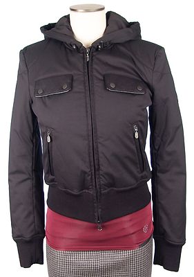 Authentic Belstaff Hooded Reed Lady Blouson Jacket Size 42 Made in Italy NWT 