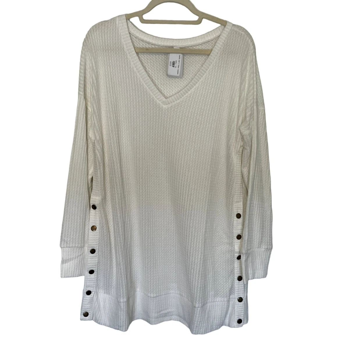 Zenana outfitters shop waffle sweater