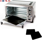 TWO-PACK 100% Non-Stick 11" Polytetrafluoroethylene Toaster Oven Liner. Final