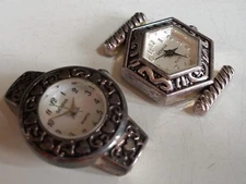 WOMEN'S SET OF 2 WATCH FACES FOR BEADING,RIBBON OR OTHER USE