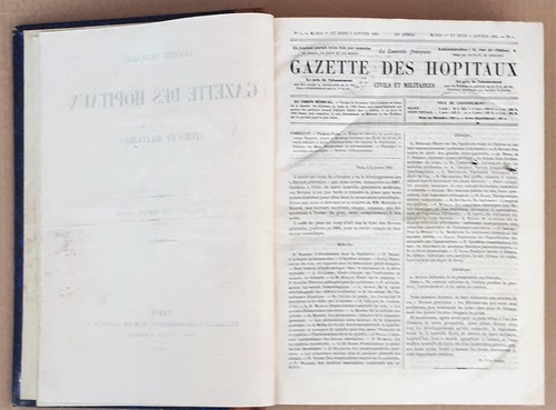 Gazette des Hôpitaux Civils et Militaires LANCETTE FRANÇAISE 150 numéros de 1892 - Picture 5 of 8