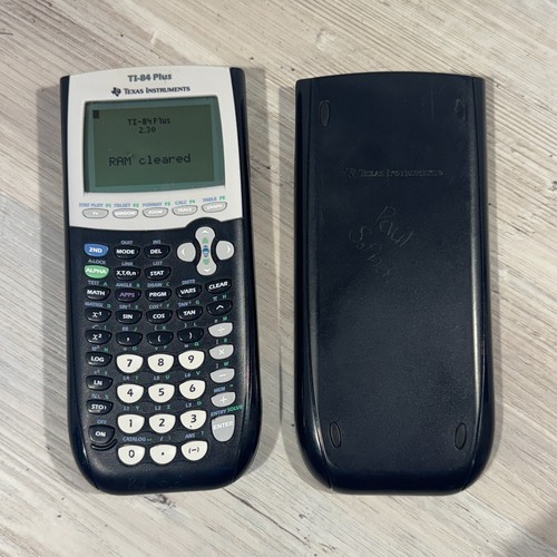 Texas Instruments TI-83 Plus graphischer Taschenrechner mit Deckel - getestet