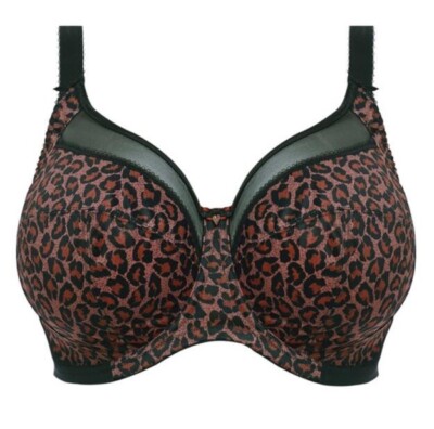 Goddess Kayla Vollschalen-BH Leopardenmuster UK 46DD