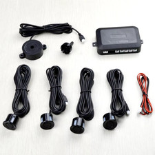 Kit Sensore Parcheggio Auto 12V 22mm 4 Sensori Buzzer Radar Retromarcia - Miniatura 6