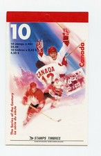 Canada MNH  #1659-60 BKLT201 Series of the Century Hockey 1997   K551