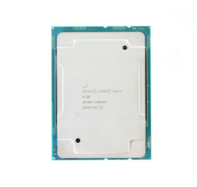 INTEL XEON GOLD 6138 CPU PROCESSOR 20 CORE Up to 3.70 GHz FCLGA3647 AVX-512