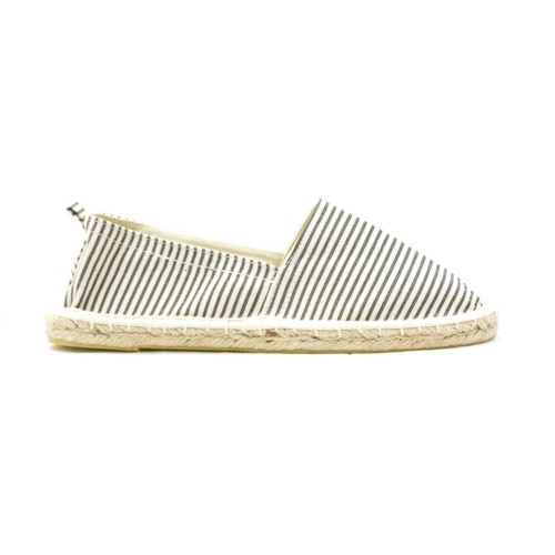 Lilley Womens Blue & White Striped Espadrille - Sizes 3,4,5,6,7,8,9 - Picture 2 of 5
