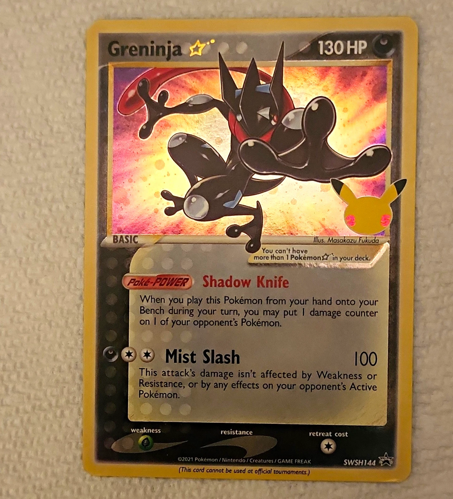 Greninja ☆ - SWSH Black Star Promos #SWSH144 Price & Value