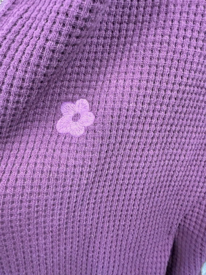 Limited Too Sudadera Niñas Talla Grande 12 Morado Crop Foto 4 de 4