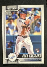 2026 Topps Series 1 - Base Player Number Variations Alex Freeland #74 (RC)