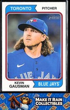 Kevin Gausman 2023 Topps Heritage #255 Toronto Blue Jays Baseball