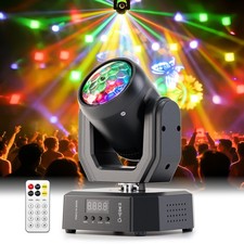 80W LED DJ Moving Head Light Magic Ball Beam Pattern 5 Control Modes Sound