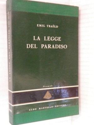DAS GESETZ DES PARADIESES Amil Traild Hammer Pyramide 22 1954 Buch Roman Geschichte