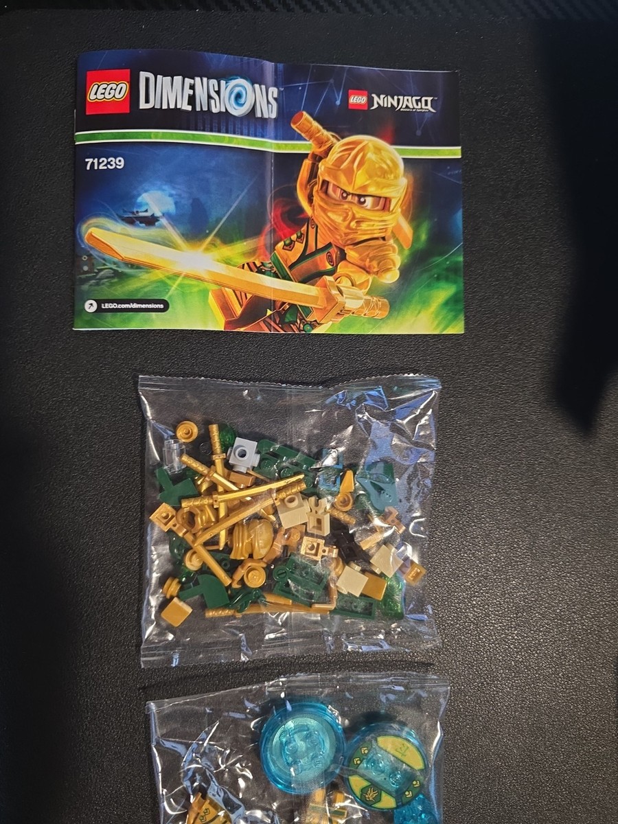 Lego Dimensions 71239 Ninjago Gold Lloyd Fun Pack BRAND NEW SEALED