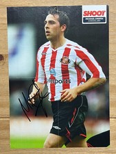 Hand Signed A4 Picture - Sunderland FC - Michael Chopra - mid 2000's