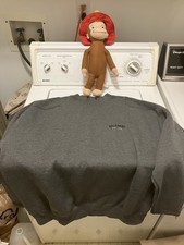 VTG 90s Bugle Boy Grey Active Systems Crewneck Sweatshirt Xl