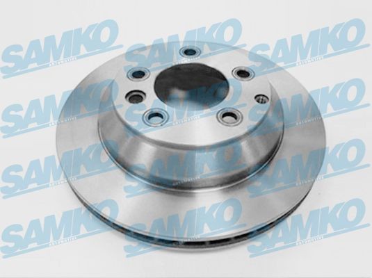 Samko 2X Bremsscheibe Hinten BelüFtet FüR Vw Touareg Van 7P5 7LA 7L6 7L7 Audi-image