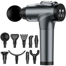 Massage Gun, Muscle Massage Gun for Athletes Handheld Electric Deep Tissue Ba...