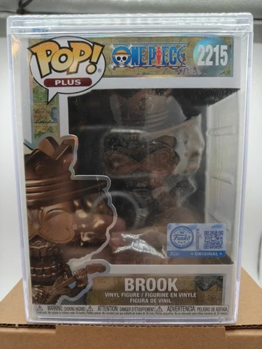 Funko One Piece Brook 2215 Bronze Statue SEALED IN HAND