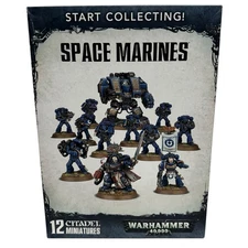 Games Workshop Warhammer 40k Start Collecting! Space Marines NIB OOP GW Army