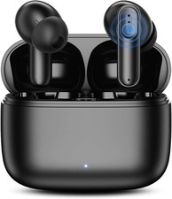Wireless Earbuds, 42H Playtime in-Ear Headphones, HiFi Stereo Earphones with Mic