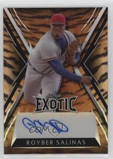 2023 Leaf Exotic Tiger Prismatic 6/10 Royber Salinas #BA-RS2 Auto 4z8