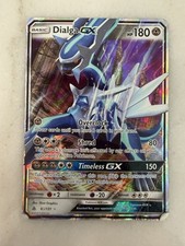 Pokemon TCG Dialga GX 82/131 SM Forbidden Light Ultra Rare Holo EN 2018 HP on eBay