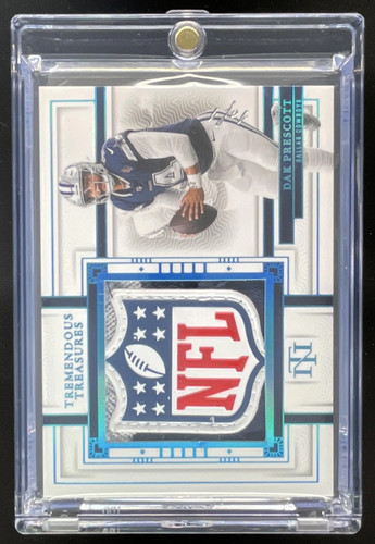 2023 National Treasures Tremendous NFL Shield #TRE-DPT Dak Prescott 1/1