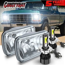 5X7" 7x6 inch LED Headlight Hi/Lo Beam DRL for Ford F150 F250 F350 1978-1986 A