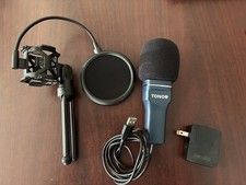 TONOR USB Microphone, Computer Cardioid Condenser PC Mic with Tripod Stand