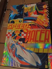 Speed Racer Matt Taylor FOIL Print Poster Mutant Mass Mini Con bng Mondo