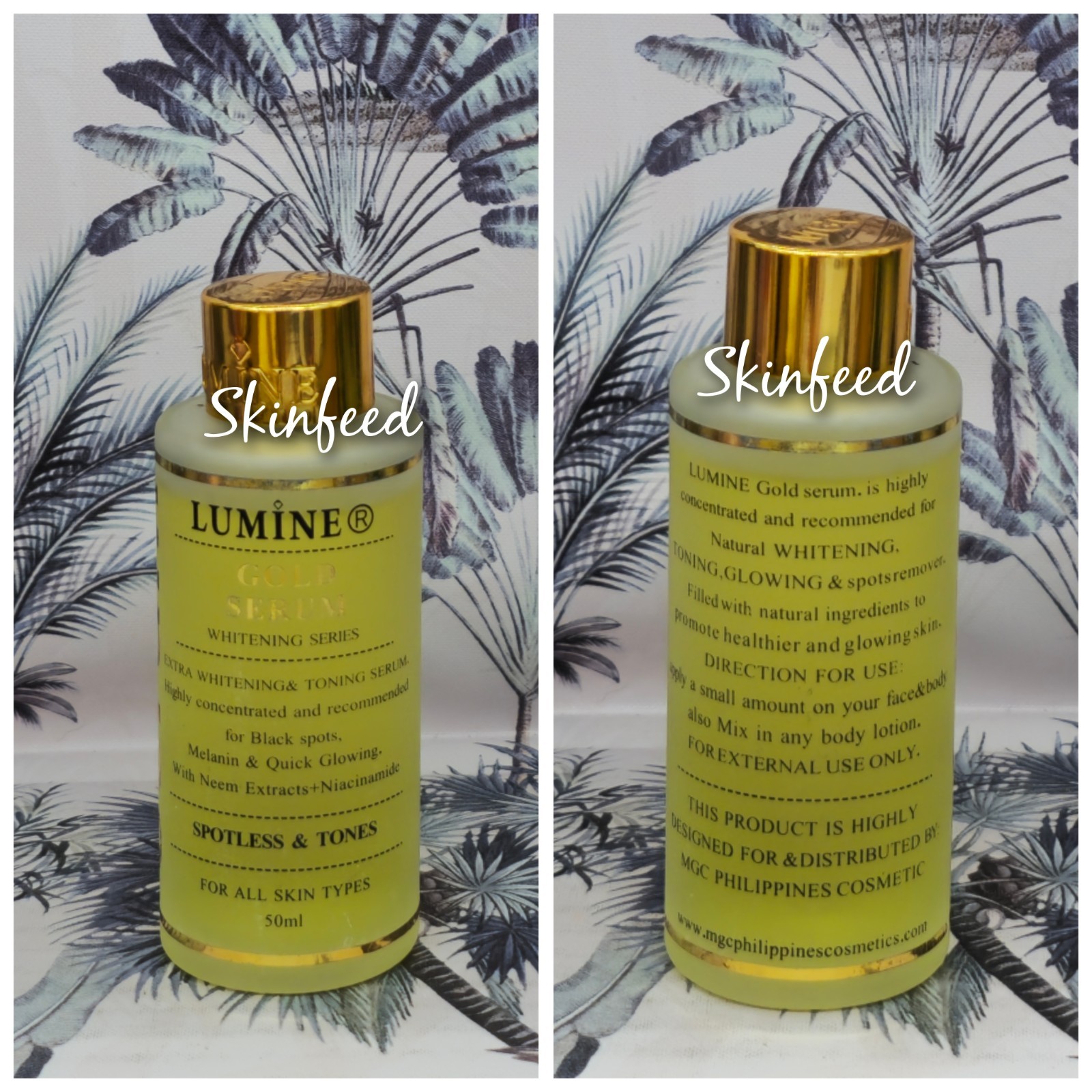 X2.  Lumine Gold Extra Whitening Serum 50ml