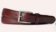 Polo Ralph Lauren Leather Dress Belt Brown Size 32 Men