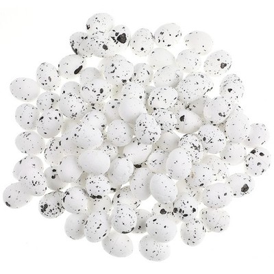  100 PCs Ostern Vogel Eier künstliche Vogel Eggs Models Requisiten