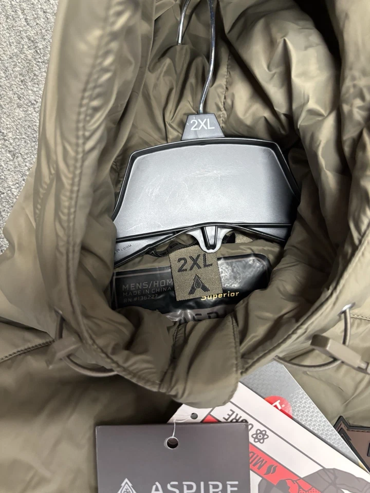 Banded Aspire Ignite ML Hooded Jacket Croc 2XL New With Tags - Image 3 of 3