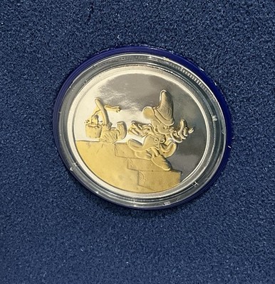 Fantasia 50th Anniversary 1 Troy Oz .999 Silver & 22K Gold