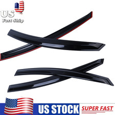 4Pcs Full Set Wind Deflectors Window Vent Visors For Toyota Camry 4 Door Sedan