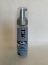 TCM 3-in-1 Hair  Beard Foam Wash 7.5 oz  Shampoo Conditioner Moisturizer