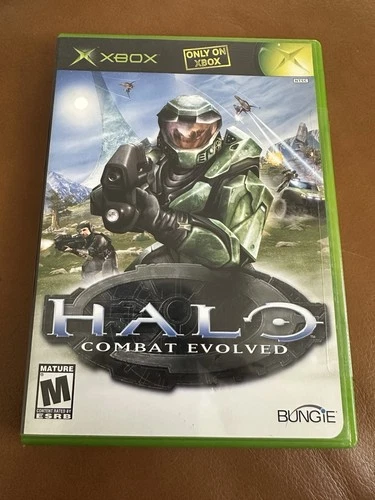Halo: Combat Evolved (Original OG Microsoft Xbox, 2001) 1st First Print CIB