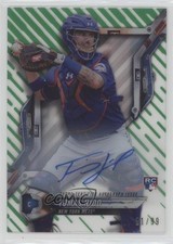 2018 Topps High Tek Pattern 1 Waves/Diagonals Green 21/99 Tomas Nido Auto 0f6