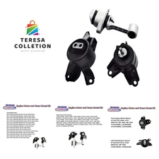 Engine Motor Transmission Mount 3 Kit Compatible with Hyundai Accent 2012-201...