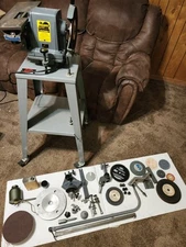 Nice Foley Belsaw Saw Sharpener Knife Blade Grinder Machine 10293 1/2 HP Honer