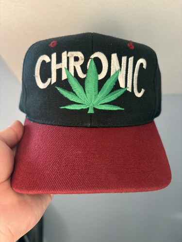 VTG Black Chronic Snap Back