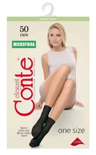 Conte Microfibra 50 Den #8С-10СП Lot of 2 pairs - Classic Elegant Women's Socks